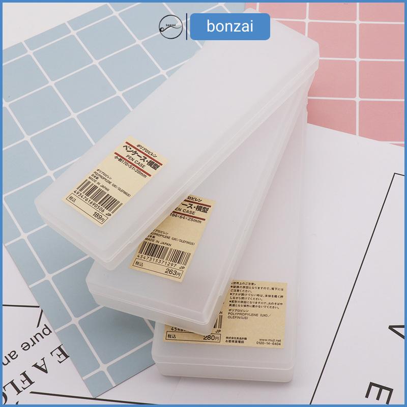 Hộp bút Muji 3 lựa chọn Hàng chính hãng