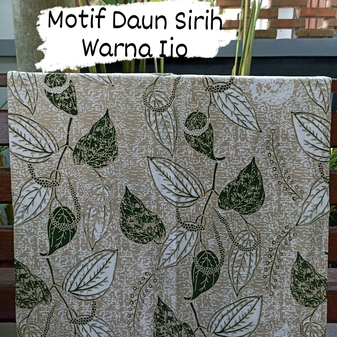 [BSA] Kain Batik Motif Daun Sirih - Hadiah Khusus yang Elegan - Hiasan