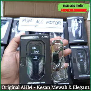 Paket Gantungan Kunci Motor Stainless + Cover Remote Vario 160 PCX 160 ADV 160 Stylo 160 dan Vario 125 New Scoopy New 2023 Aksesoris Car