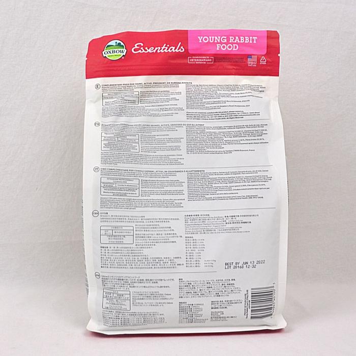 Gambar OXBOW Makanan Kelinci Anakan Young Bunny 2,27kg - Small Animal Food dari Pet Republic Indonesia Kota Administrasi Jakarta Utara 4 Tokopedia