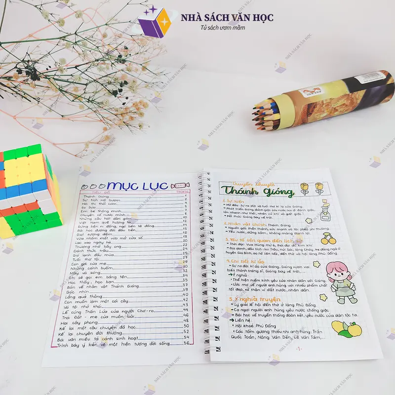 Sổ Tay Takenote Văn 6 Chân Trời - Tổng Hợp Kiến Thức Môn Văn Lớp 6 - Phiên Bản Mới Nhất- Khổ Giấy A5 2