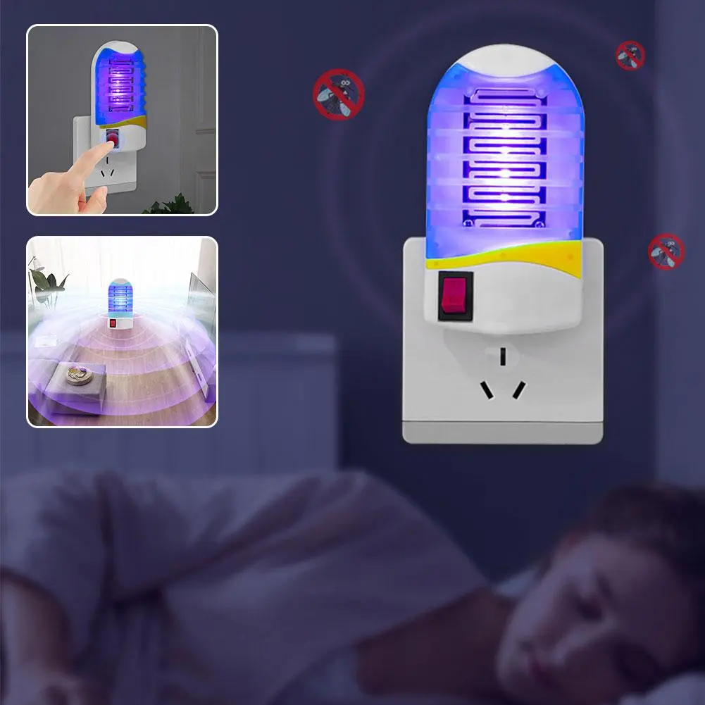Outdoor Camping LED Mosquito Killer Lamp Rechargeable Quiet Repellent Mosquito Killer Lamp For Home Outdoor Camping Use
