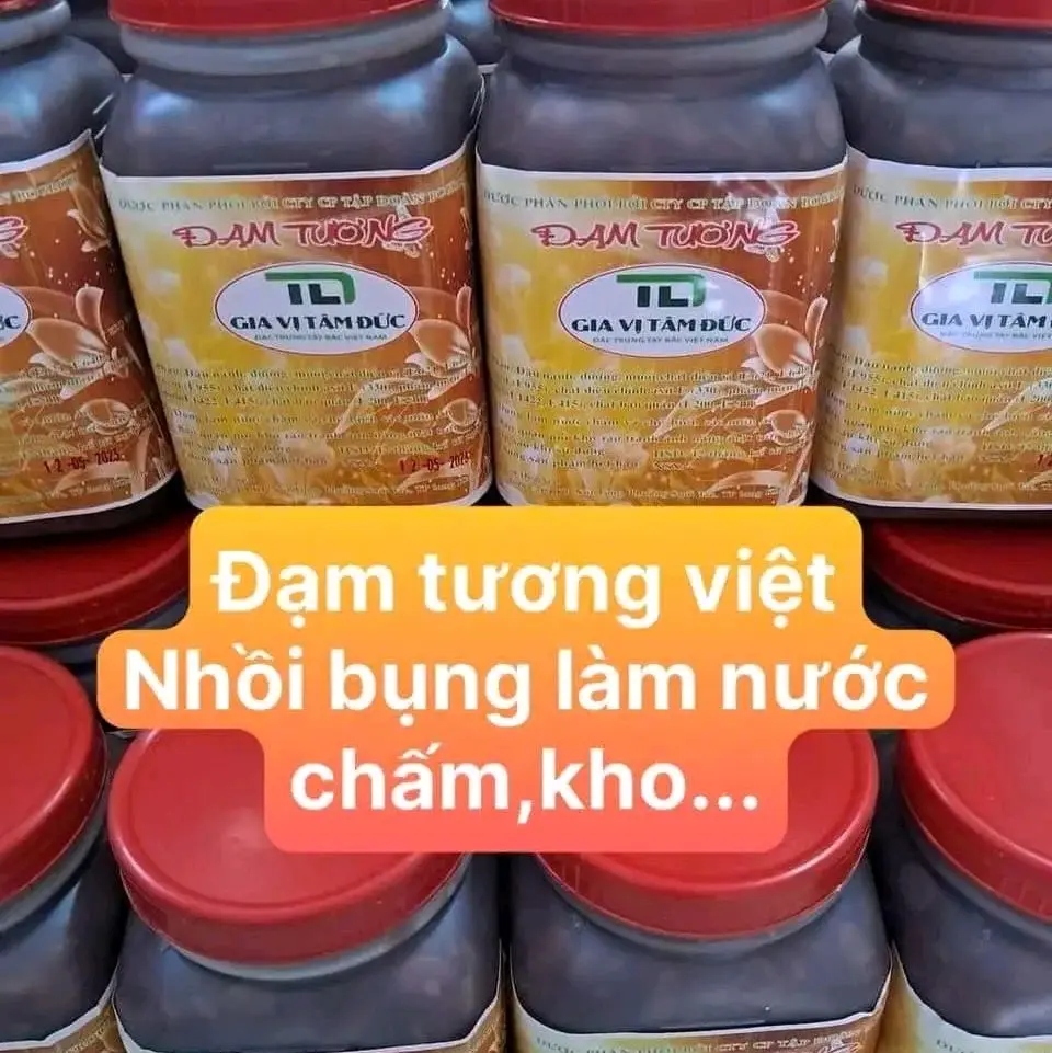 1kg đạm tương làm sốt ướp, nước chấm