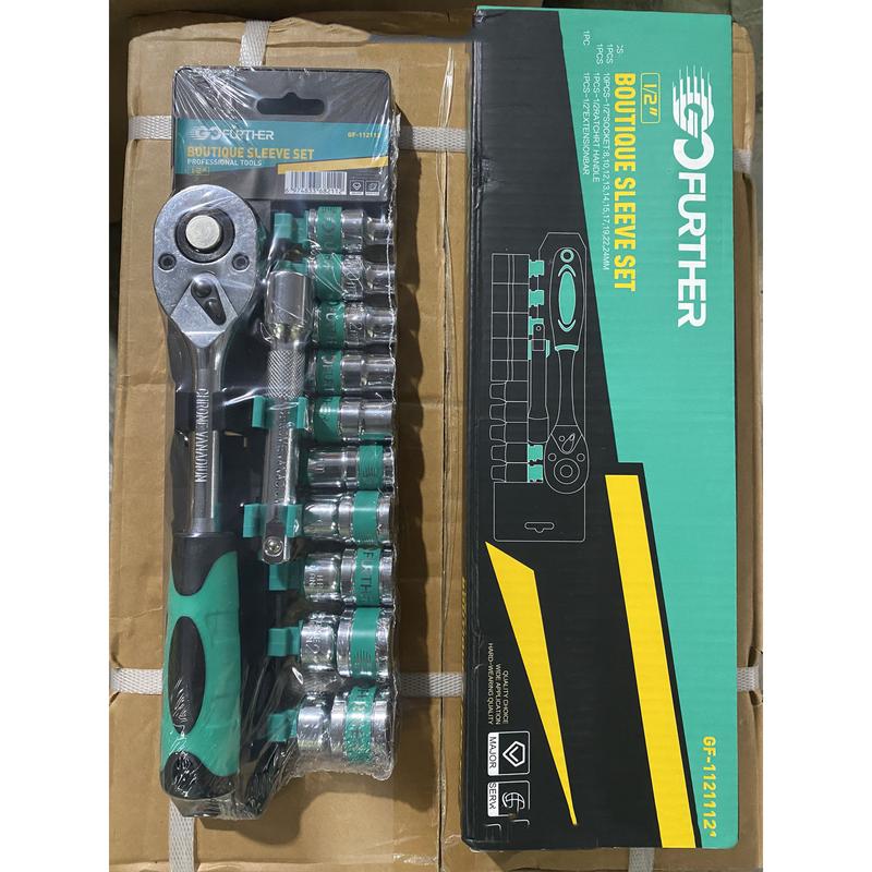 Bộ tuýp khẩu 12 chi tiết 1/2" Gofuther mở bu lông đa năng sửa chữa thiết bị máy móc 5