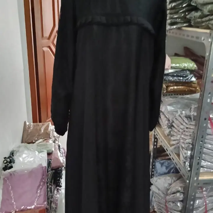 Gamis brukat kondangan mewah ld 140 gamis lebaran2023/ Dress Wanita Muslim Remaja 3