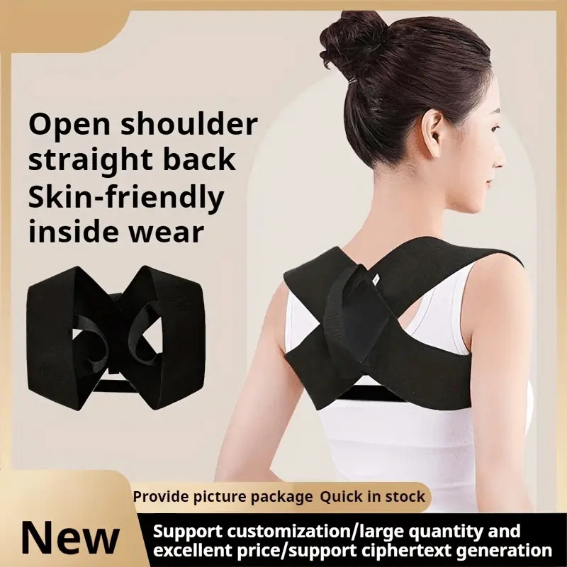 Fitness Pectoral Open Shoulder Straps Exercise Chest Straightening Back ...