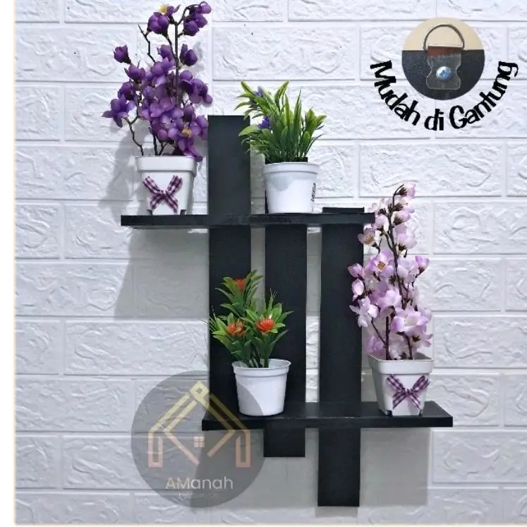 Rak Dinding Kayu Rak Serbaguna