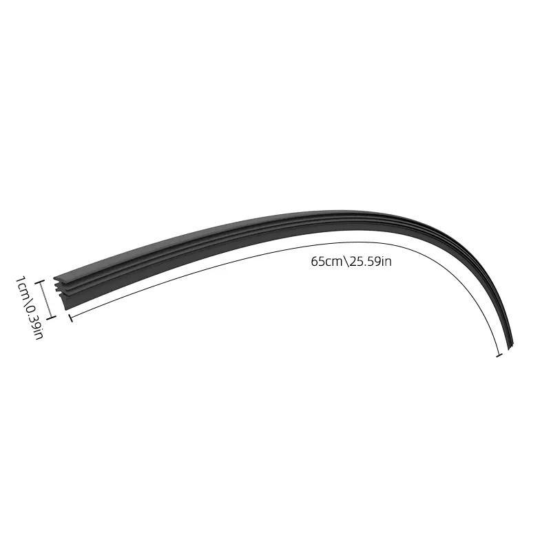 Car Wiper Blade Refill Strip, Car Windshield Rubber Strip, Wiper Frameless Wiper Accessories 1