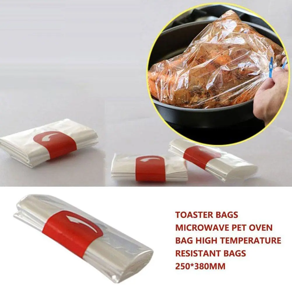 High Temperature Oven Bag Roast Chicken Bag 250*380mm Bag Turkey X1E7