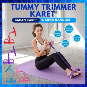 Karet Tummy Trimmer Elastis Alat Olahraga Gym Fitness Sit Up/ALAT OLAHRAGA TUMMY TRIMMER BAHAN KARET