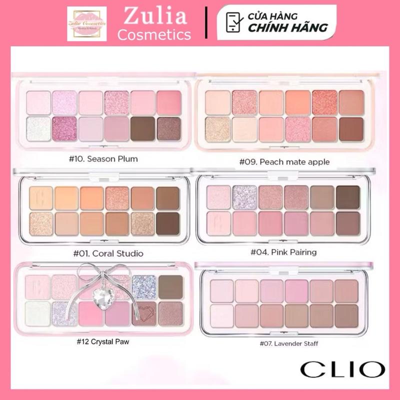 ￼[CLIO] Bảng Phấn Mắt 12 ô Clio Pro Eye Palette Air