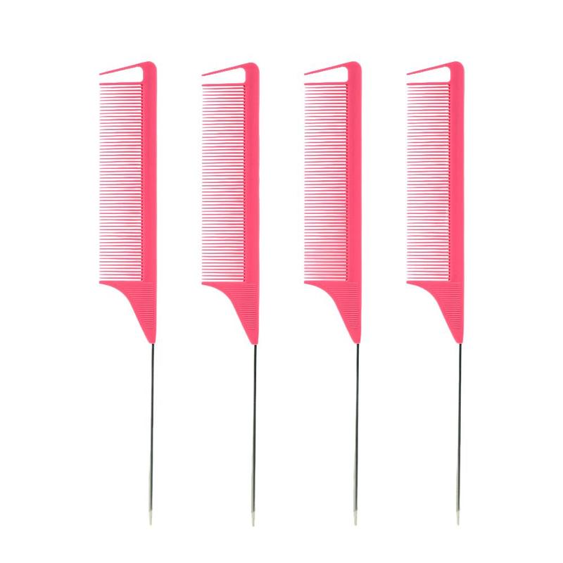 Professional Pointed Tail Hair Comb, Hairstyling Comb, Anti-static Hair Dye Brush, Rat Tail Hair Comb, Heatless Hair Styling Tools, Hair Products, Barber Accessories, Hair Products, Valentine's Day Gift 1