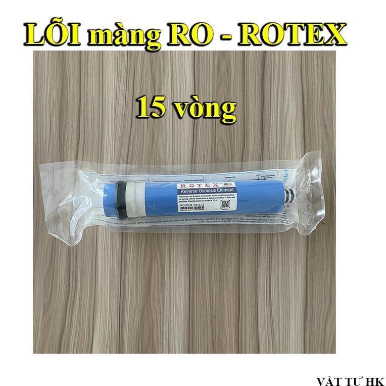 Lõi lọc RO, màng lọc ROTEX 15 Vòng quả lõi số 4 máy lọc nước karofi AQUA kangaroo sunhouse hàng [{Xịn},{Tốt},{Cao cấp}]