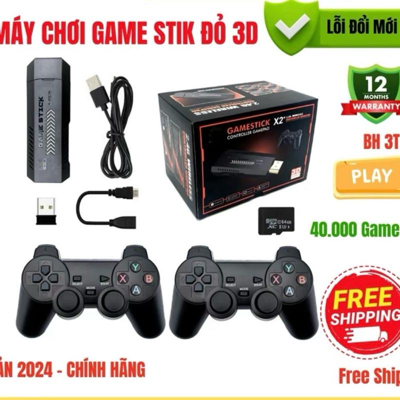 Máy chơi game cầm tay stick đỏ 4k 64g - trở về tuổi thơ Chơi Điện Tử Phụ Kiện bảng điều