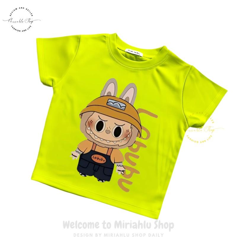 Product Introduction of Áo Thun Nữ Croptop Borip Basic Ôm Body In Hình Labubu Cam Nón, MLS237, Nữ Women Top Voi Dáng Ngắn Cổ Tròn Sọc Sò 28