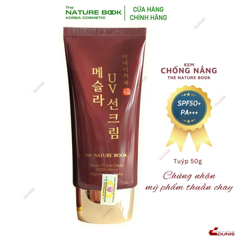Kem chống nắng cao cấp Mesla Nature Book Hàn Quốc chính hãnġ kemchong  nangany 1