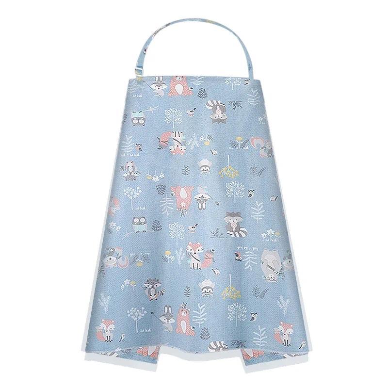 Product Introduction of 1PC Breastfeeding Cover Baby Infant Breathable Cotton  Nursing Cloth  large Size Big Nursing Feeding Cover Cape Apron 11