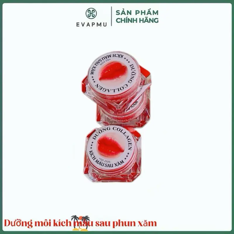 Dưỡng Môi Collagen Kích Màu Cho Môi Căng Mọng 5gr
