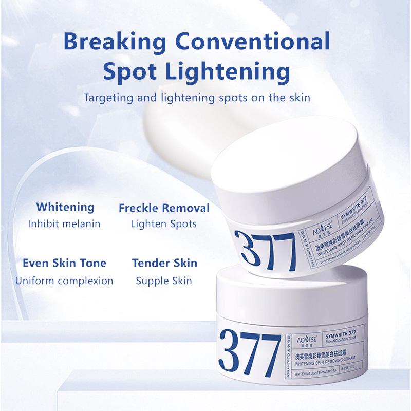 Product Introduction of 377 Snow Whitening Cream Freckles Removal Reduce Dark Spot 30