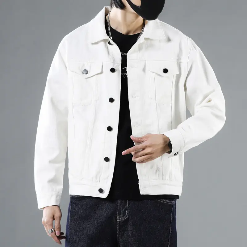 Áo khoác KAKI nam nữ basic AK001, mẫu áo cổ bẻ phối thường ngày công sở đường phố Menswear Jacket