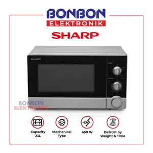 Sharp Microwave R21-DO(S) 23L Silver