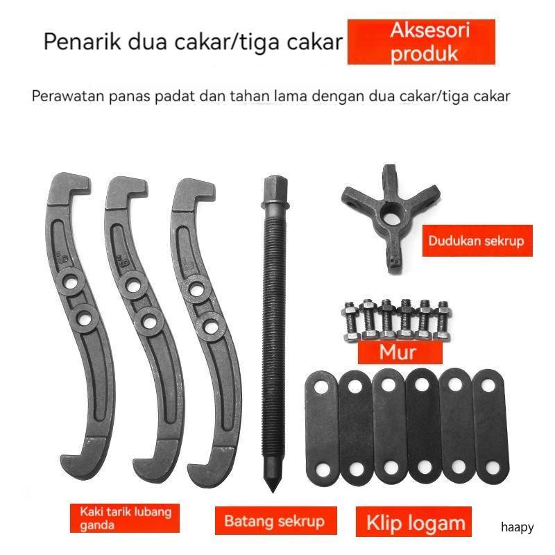 Alat Puller Gear 3-Jaw 3/4/6 Inch - Sesuai untuk Susun Bearing & Poros - Perkakas Mekanik Profesional Kualitas Tinggi Alat Puller Gear 3-Jaw 3/4/6 Inch - Sesuai untuk Susun Bearing & Poros - Perkakas Mekanik Profesional Kualitas Tinggi