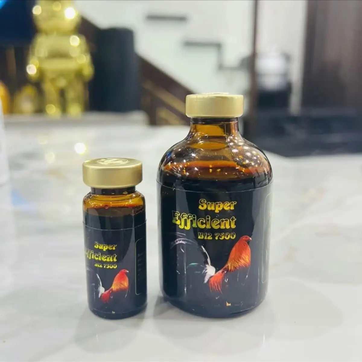 B 12 7500 Nuôi gà đá tăng bo, chai chích 10ml, nhập khẩu Mexico chính hãng + thuoc gà, thu.oc gà đá, thu.o.c cho gà đá, tăng bo gà đá ga b12