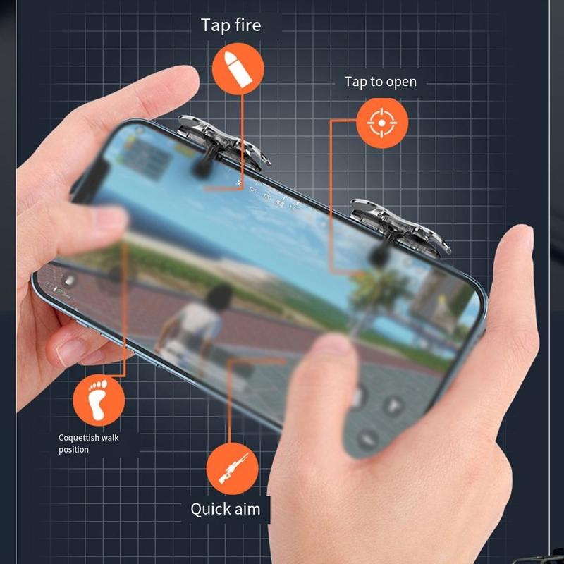 X8 Mobile Game Trigger 6 Finger Trigger Sensitive Shoot Phon - TikTok ...