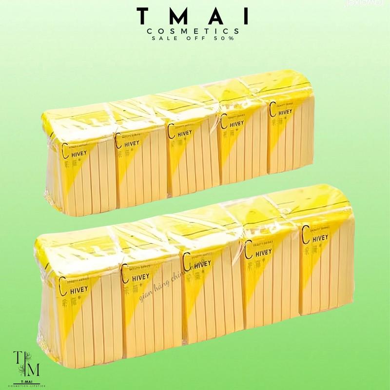 Bọt Biển Loại 1 - Bông mút rửa mặt dạng nén túi 12 Miếng Skincare