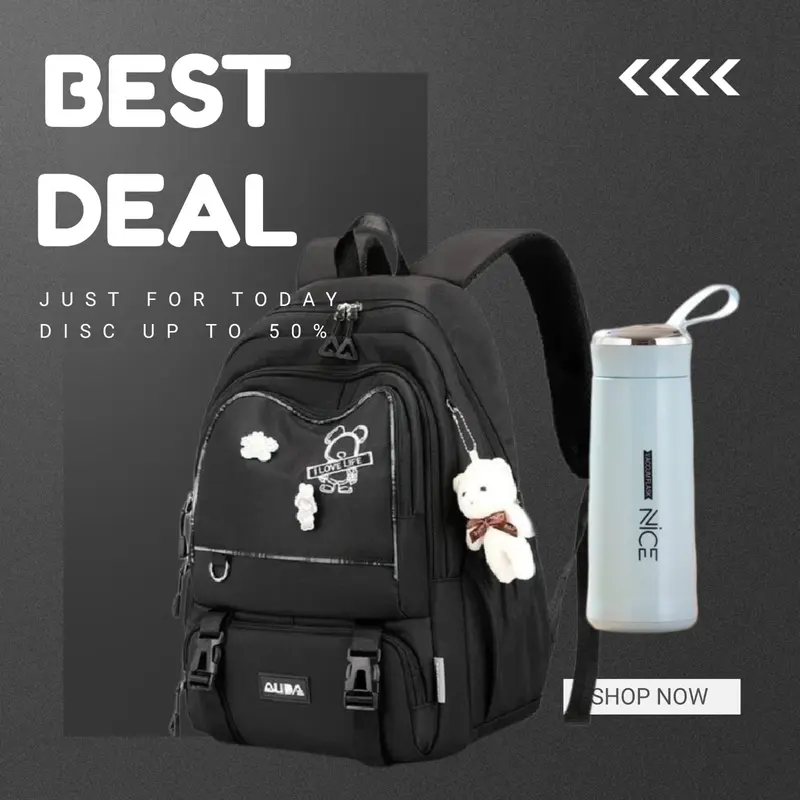 TAS RANSEL SEKOLAH ANAK CEWEK LOLIFE TERBARU 2023 fashion 3