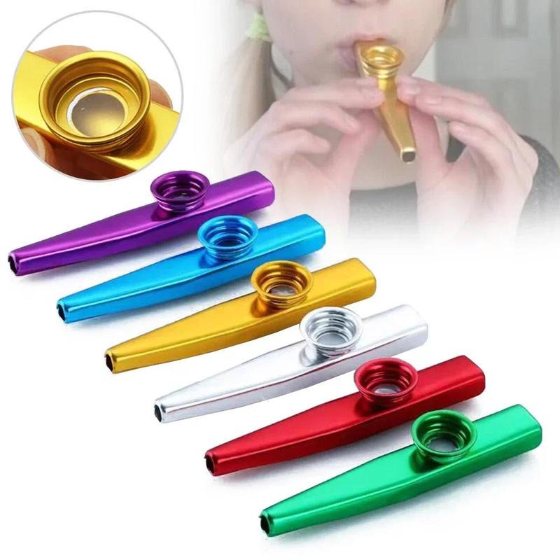 Metal Kazoo Lightweight Portable For Beginner Flute Instrument - TikTok ...