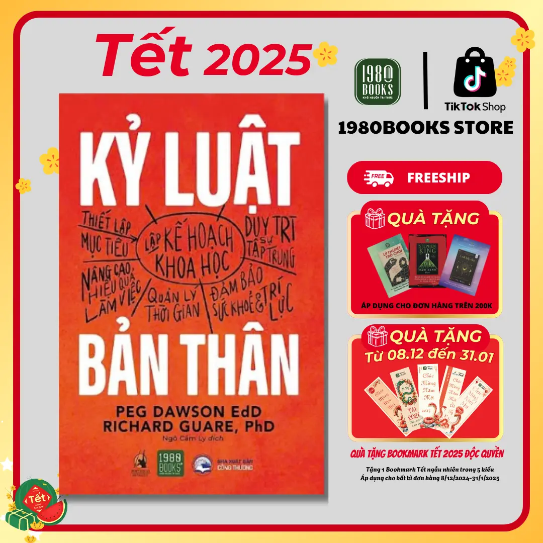 Sách - Kỷ luật bản thân - Tác giả: Peg Dawson & Richard Guare
