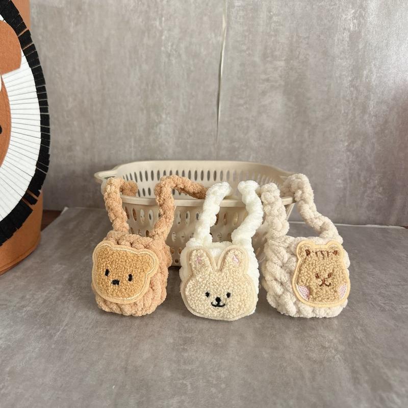 Túi Đựng Tỏi Đính Hình Gấu Thỏ Phong Cách Hàn Quốc Mẫu Mới 2023 Cho Bé