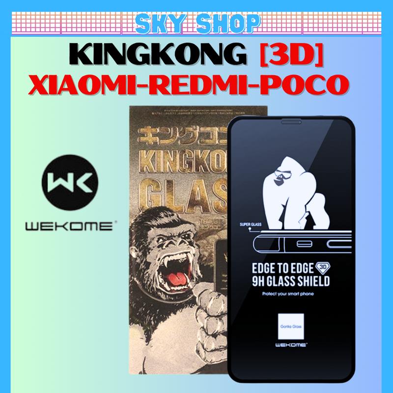 Kính cường lực KingKong dành cho Redmi Note 13 12 12s 11 11s Pro Note 10 10s…