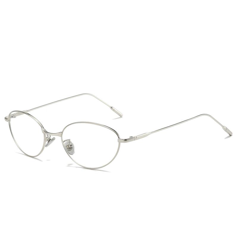 Kính Râm Cao Cấp Mắt Mèo Vành Vàng, gọng kính cận nữ,kính mắt đẹp cho nữ,Chống Ánh Sáng Xanh,Kính Không Đặt Hàng 20428 Women,kính mắt mèo nữ