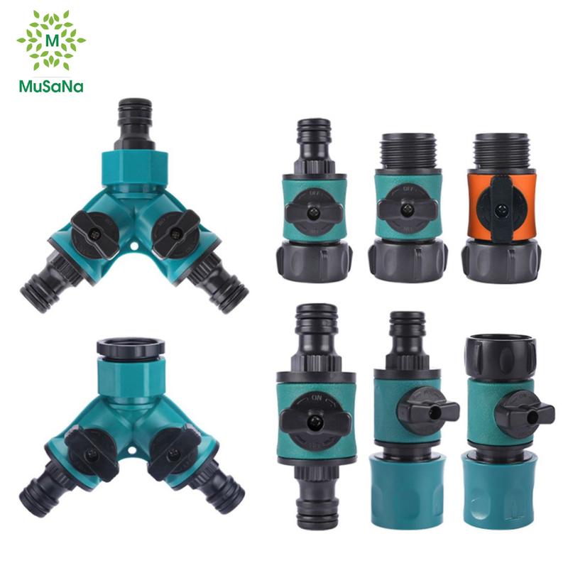 Khớp Chuyển Đổi, Đầu Nối Nhanh Ống Nước, Van Khóa Ống Nước 2 Đầu Nối Nhanh