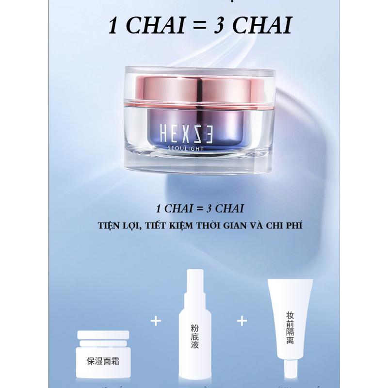 Kem dưỡng ẩm nâng tone Hexze -Bí quyết làn da căng mọng, ấp ẩm, nâng tone, bảo vệ da 5