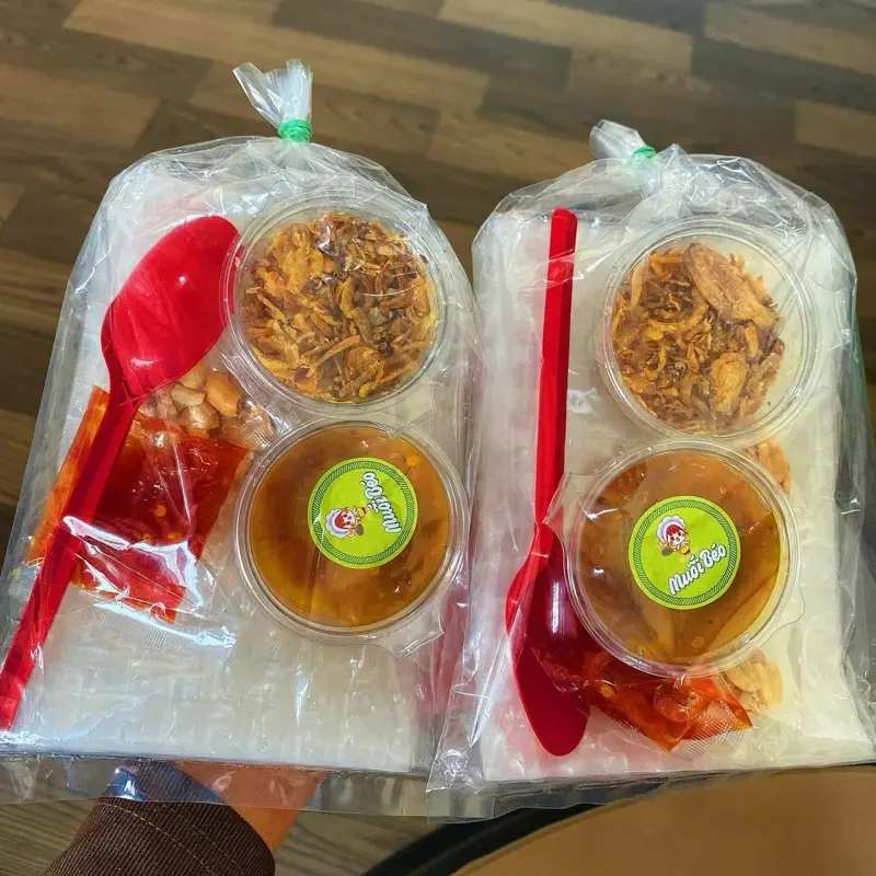 Bánh tráng phơi sương sate bánh sốt me 2
