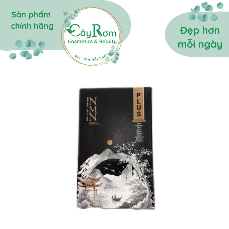 [Bản Plus exosome] Viên Uống Dưỡng Da NMN Plus 50000mg Từ Nhật Bản hộp 120 viên