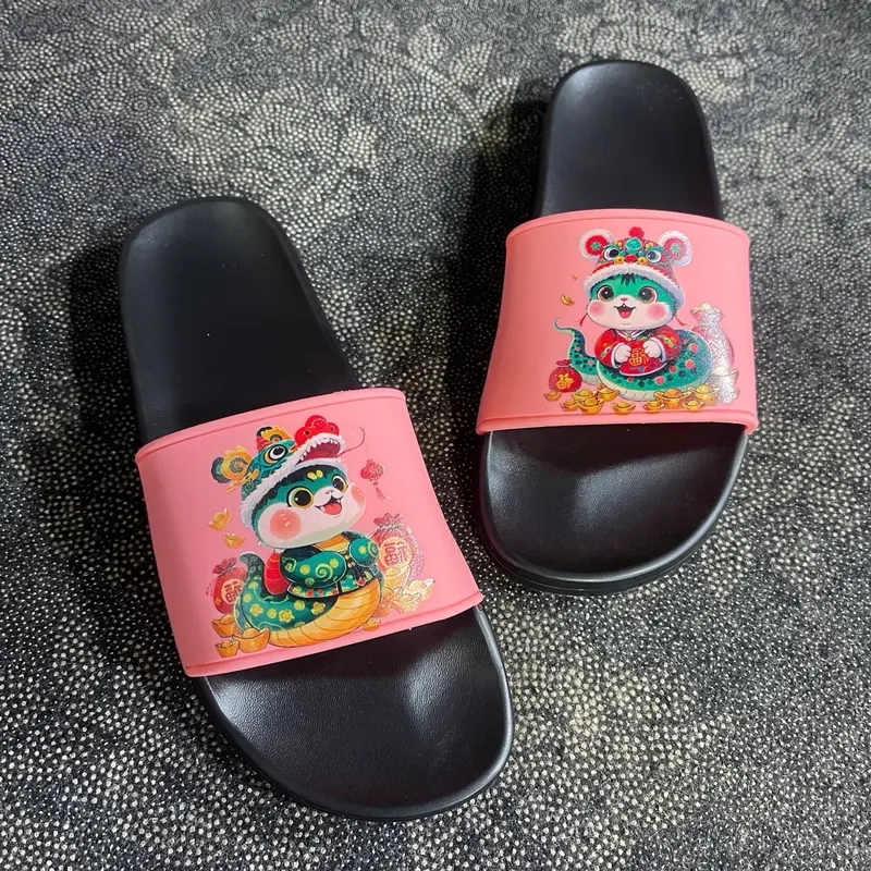 Dép Tết in uv quai cao su non, đế đúc sz38-43 2