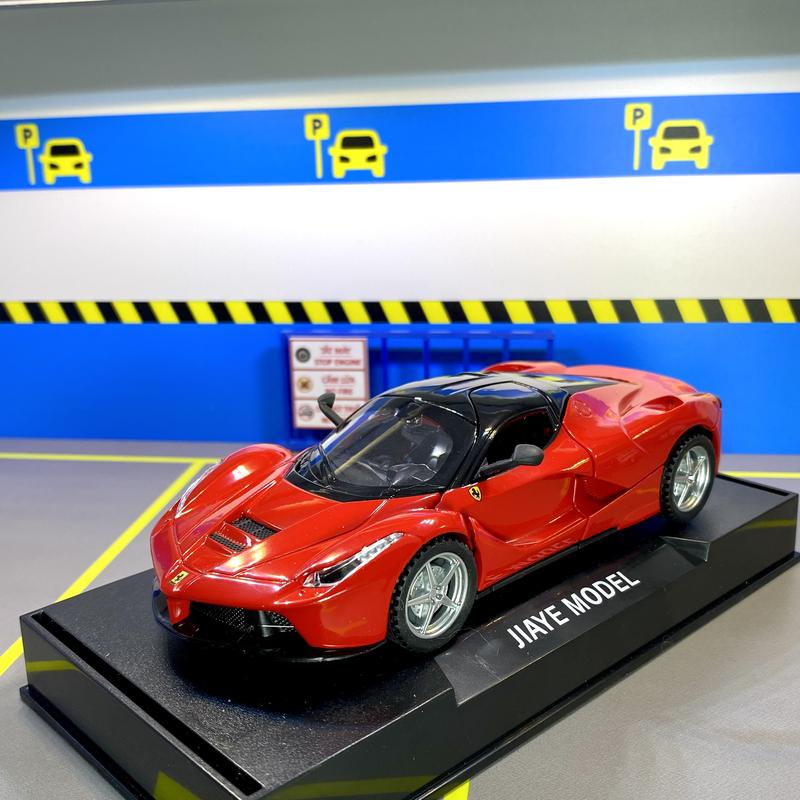 Xe mô hình sắt Pherrari Laferrari tỉ lệ 1:32 có 2 màu Toy Đồ Chơi