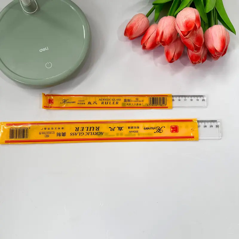 Thước kẻ 20cm - 30 cm Kewen loại Đẹp - Bền - Không Phai Mờ 3