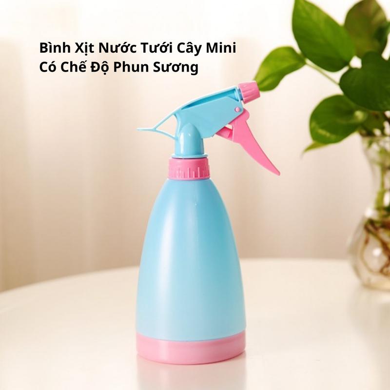 Bình Xịt Nước Tưới Cây Mini Có Chế Độ Phun Sương