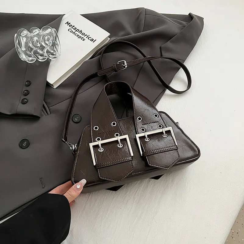 Túi Messenger Phong Cách Punk Cổ Điển Dành Cho Nữ, Cao Cấp, Đinh Tán, Túi Đeo Vai, Túi Xách Cô Gái Nóng Bỏng, Hàng Mới Về Năm 2024 5