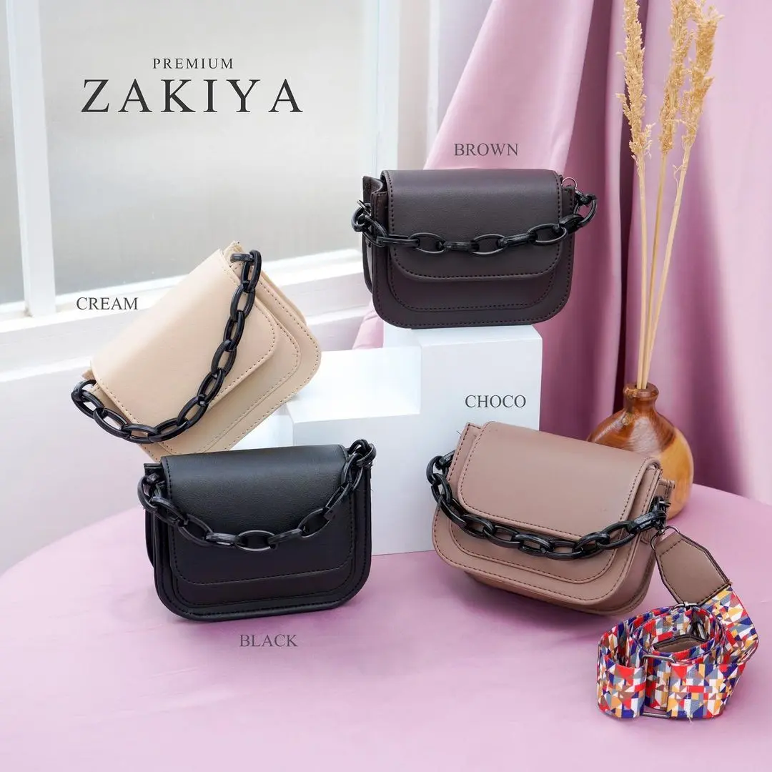 Zakiya Tas Wanita Terbaru Tas Selempang Wanita Fashion Sling Bag Women Shoulder Bag