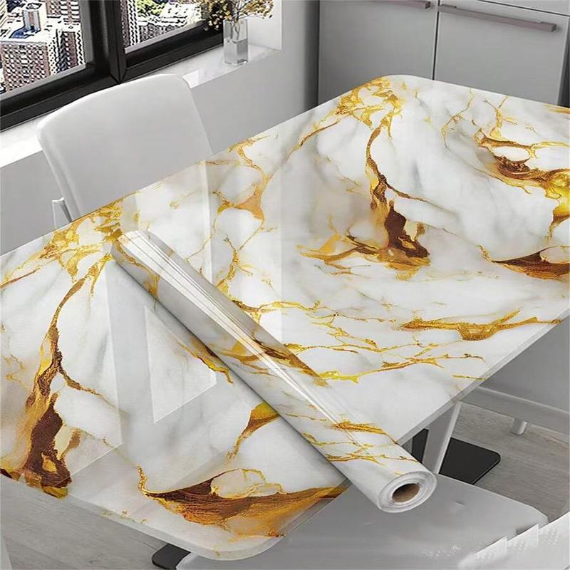 Self-adhesive Marble Pattern Wallpaper, Removable Waterproof Wall Sticker, Peel & Stick Wall Stickers for Rooms, Kitchens & Furniture 3