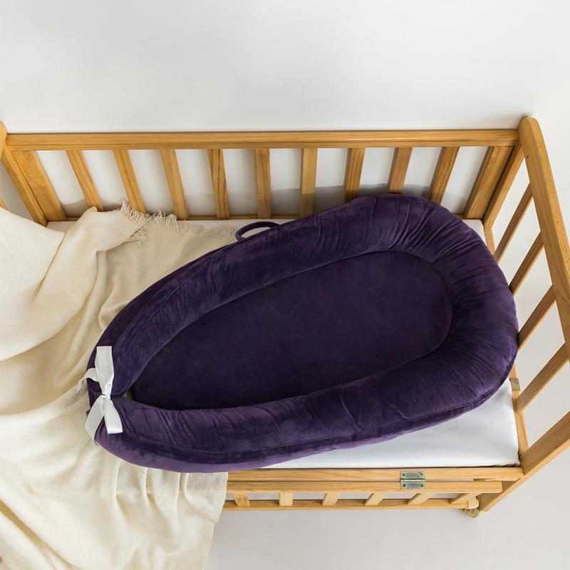 1 Piece Baby Lounger, Soft Skin-friendly Breathable Baby Bed, Portable Crib For Newborn, Halloween Decor 3