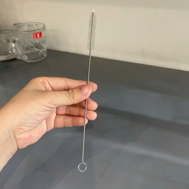 Ống hút thuỷ tinh và cọ ống hút 4
