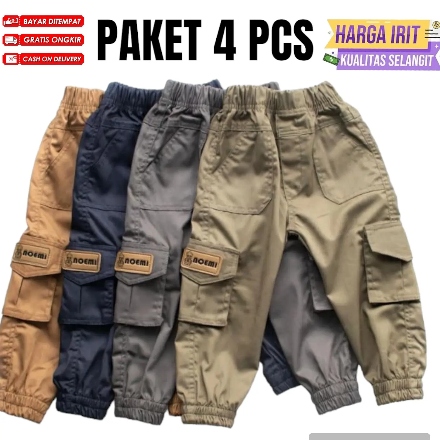 4 pcs cargo anak