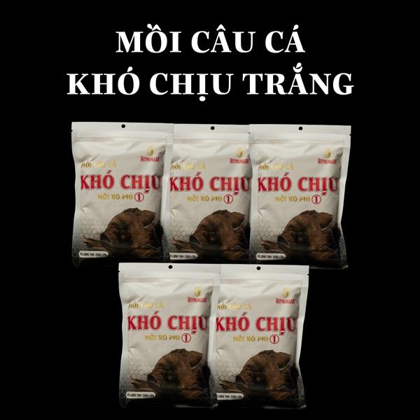 Combo 5 Gói Mồi Câu Cá Rô Phi Số 1 - Khó Chịu Trắng Đi Câu Bắt Cá